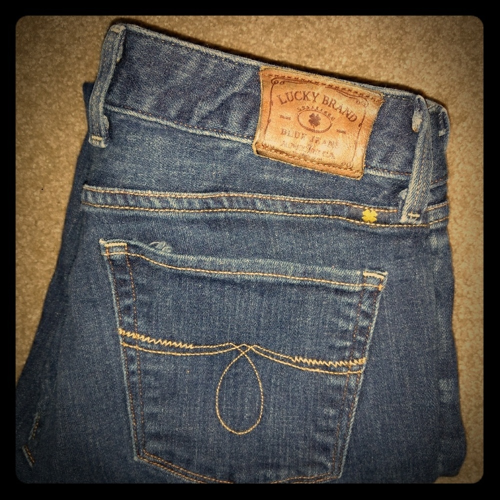 Lucky brand blue jeans